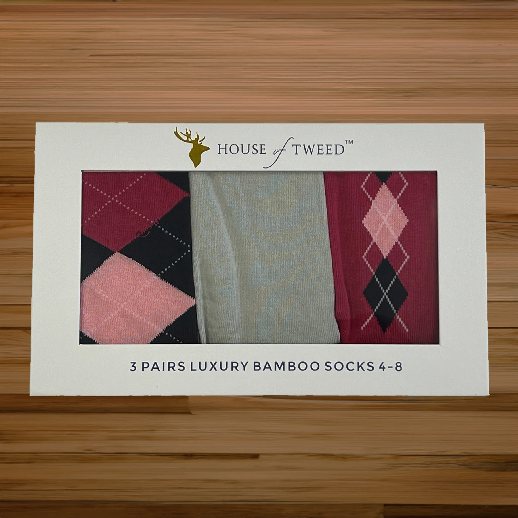 House of Tweed Luxury Womens Bamboo Socks | 3 Pairs - Image 6