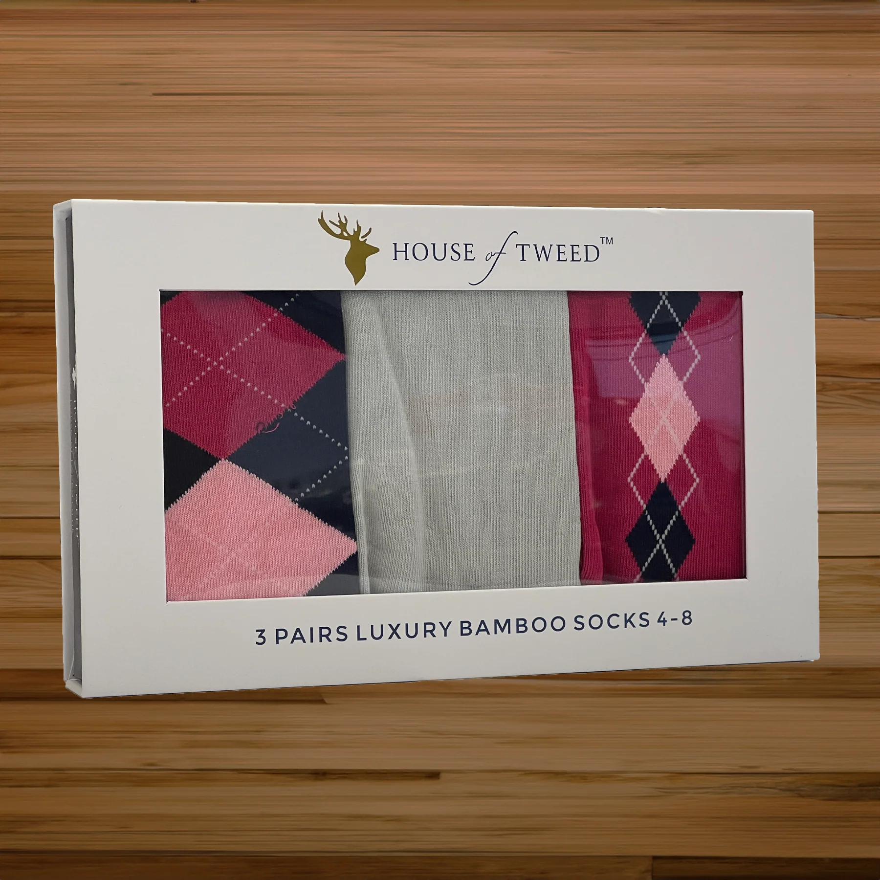 House of Tweed Luxury Womens Bamboo Socks | 3 Pairs - Image 7