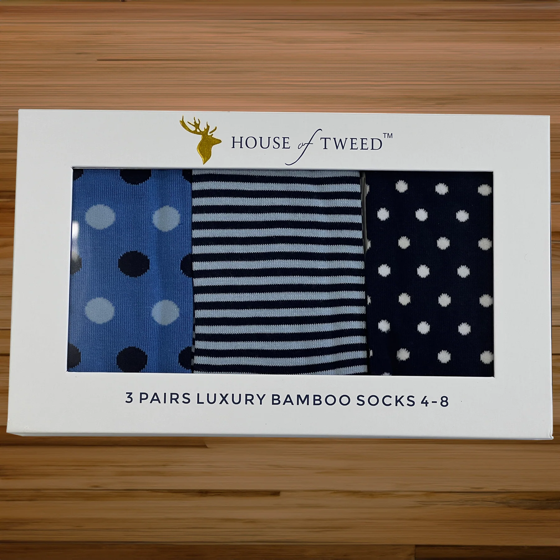 House of Tweed Luxury Womens Bamboo Socks | 3 Pairs - Image 9