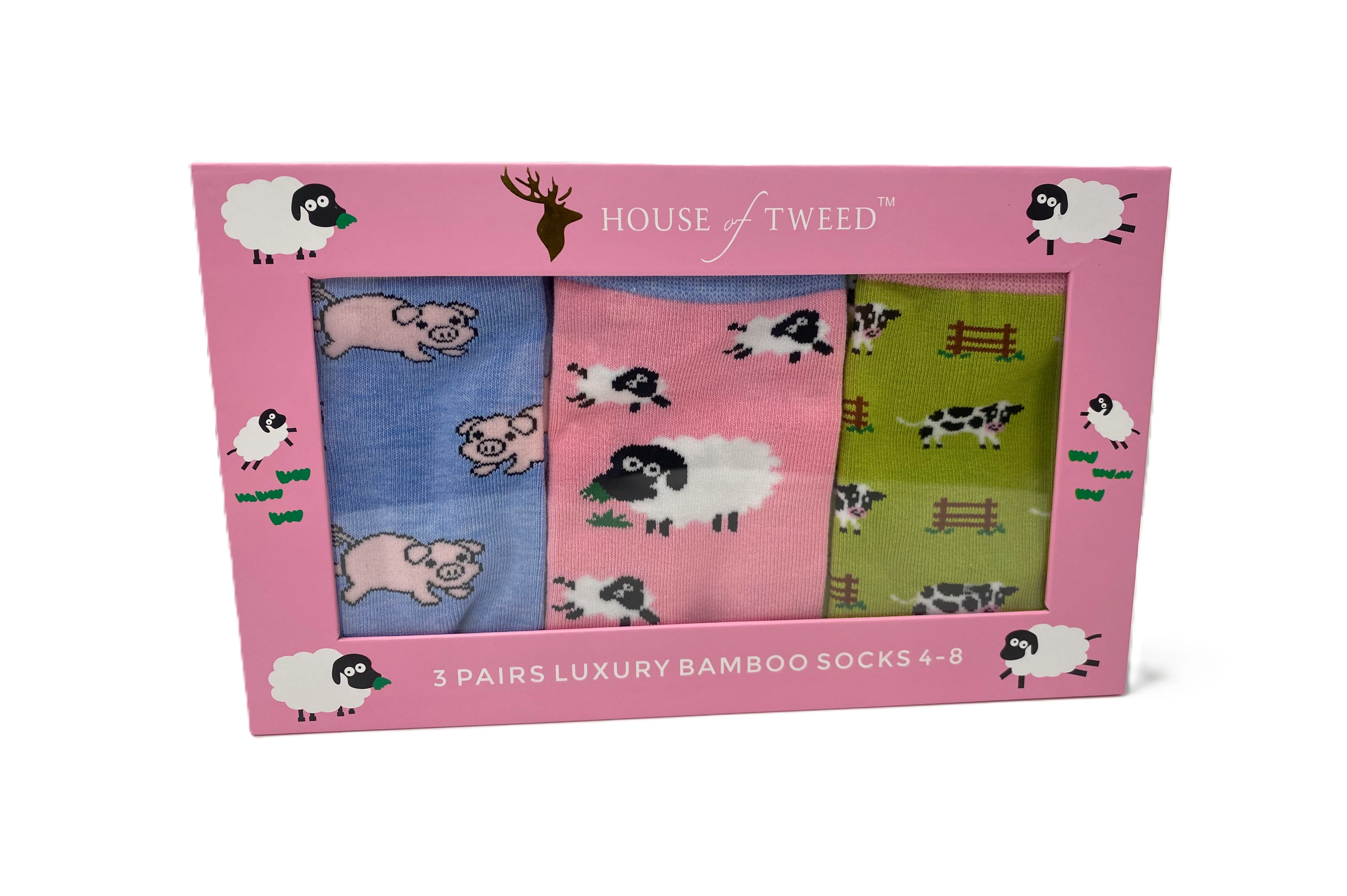 House of Tweed Luxury Ladies Bamboo Gift Novelty Socks - Image 11