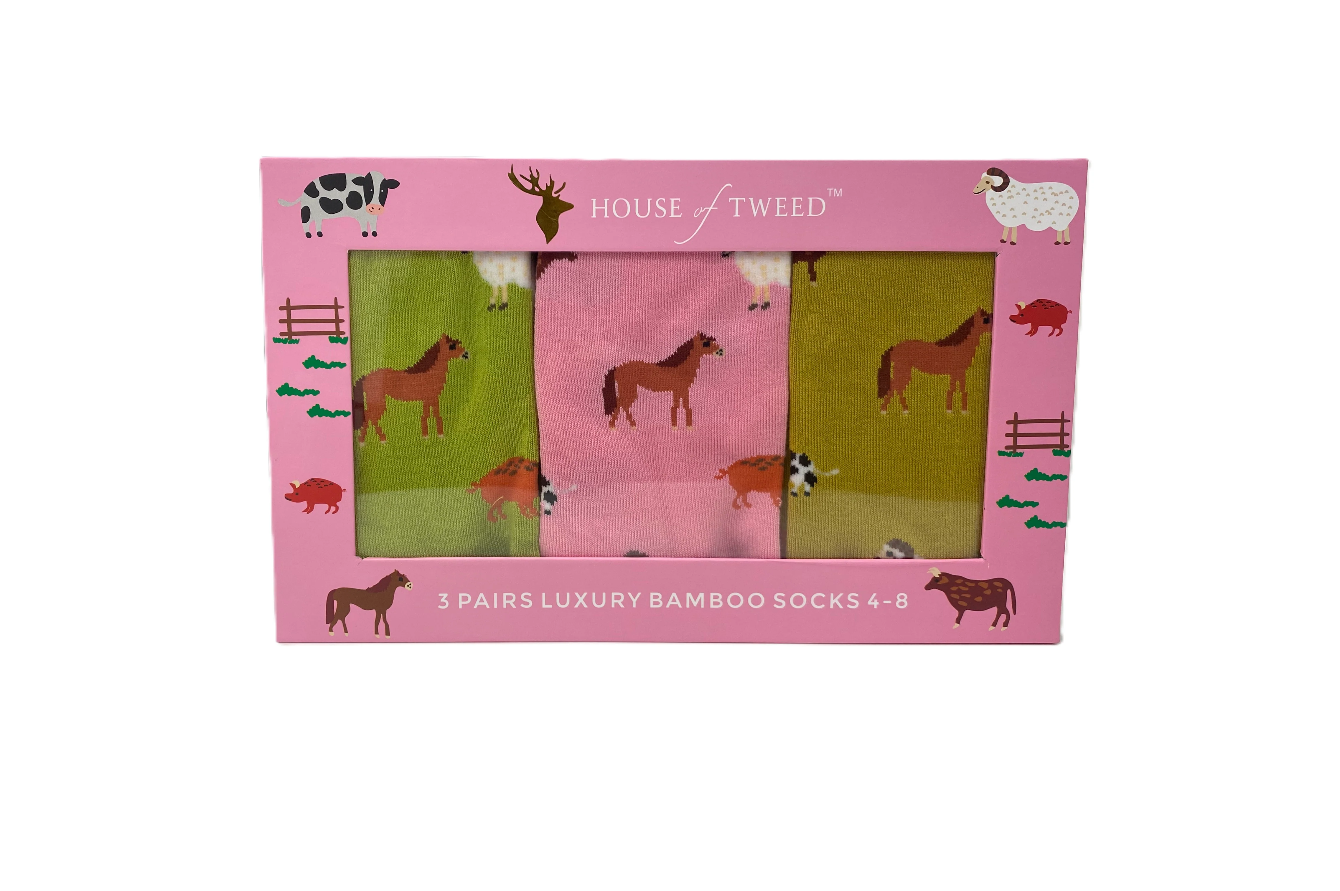 House of Tweed Luxury Ladies Bamboo Gift Novelty Socks - Image 4