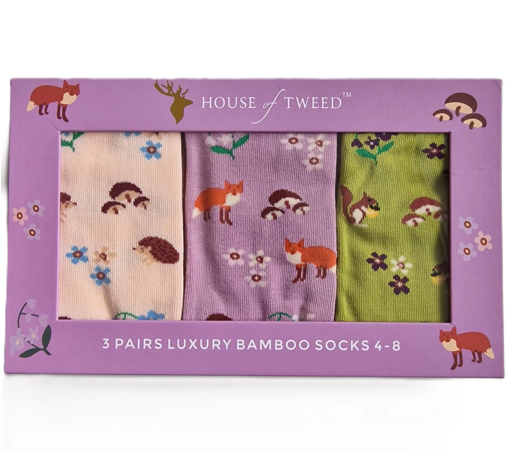 House of Tweed Luxury Ladies Bamboo Gift Novelty Socks - Image 41