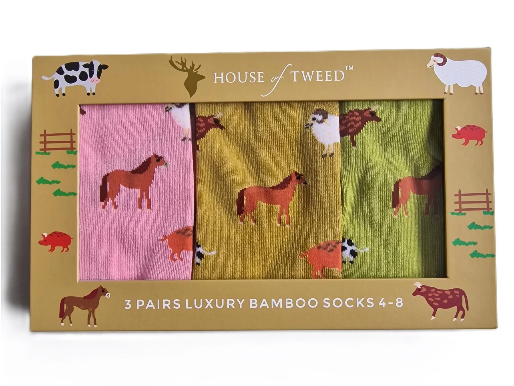 House of Tweed Luxury Ladies Bamboo Gift Novelty Socks - Image 45