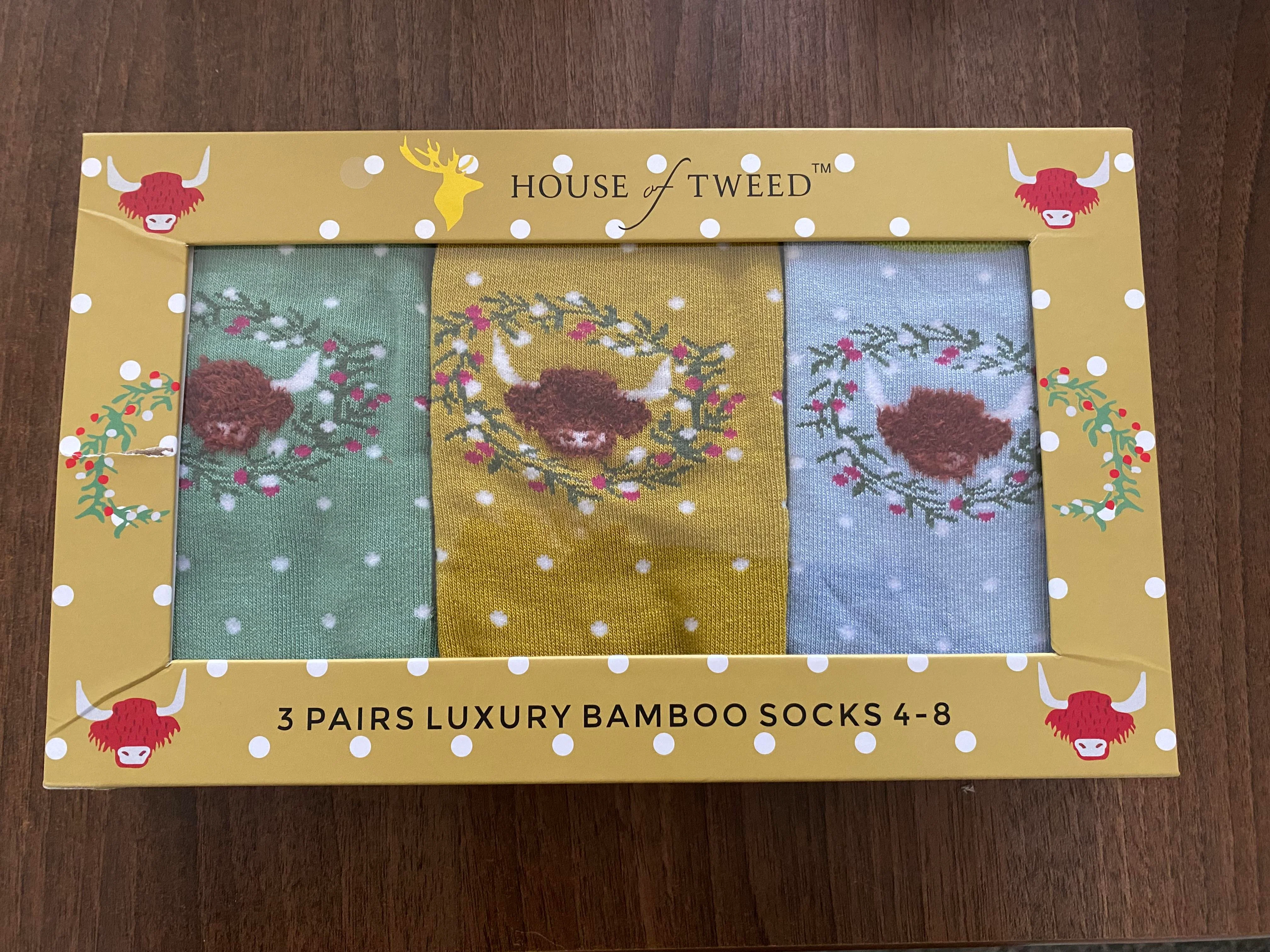 House of Tweed Luxury Ladies Bamboo Gift Novelty Socks - Image 65