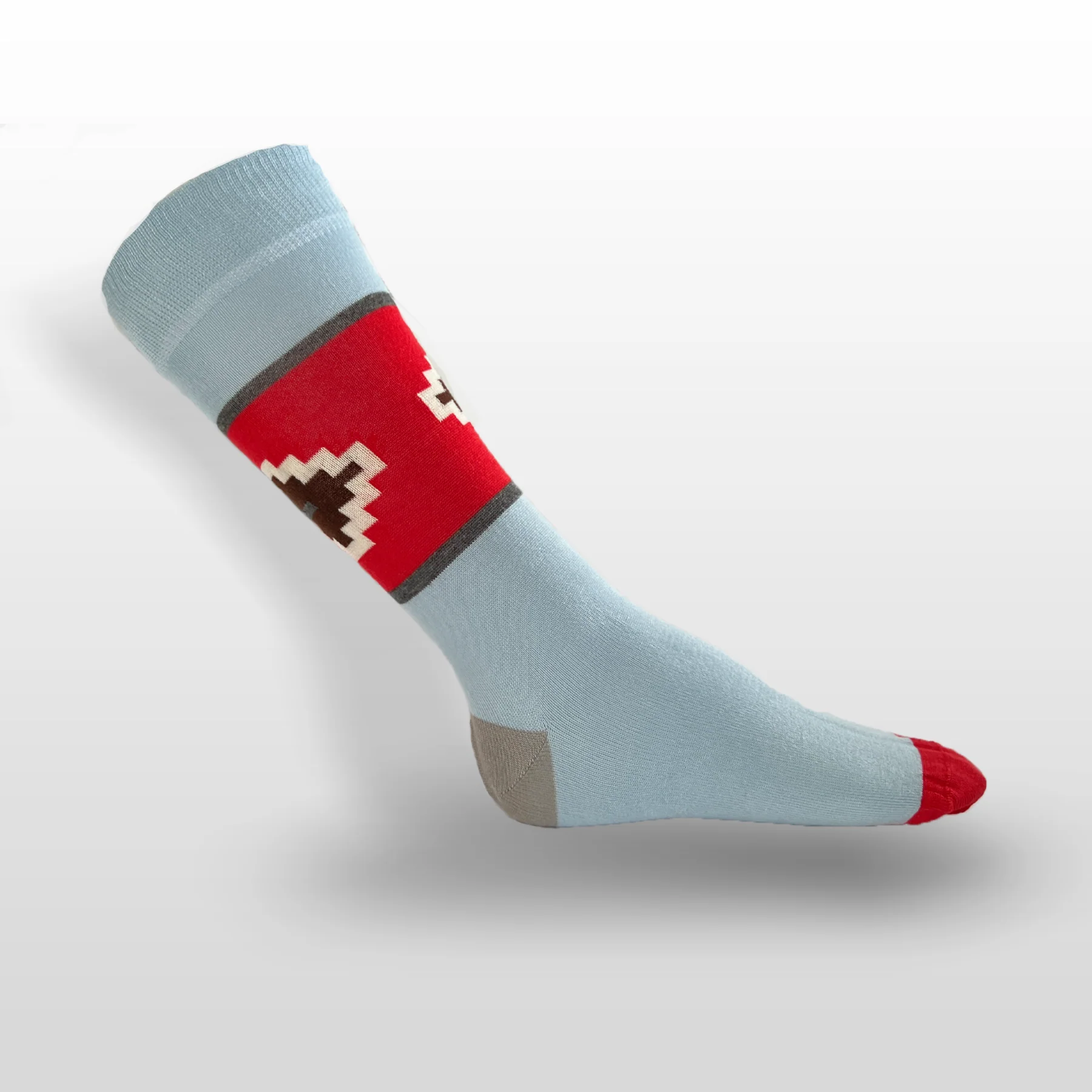 House of Tweed Pure Luxury Mens Bamboo Socks | Red 3 Pairs - Image 3