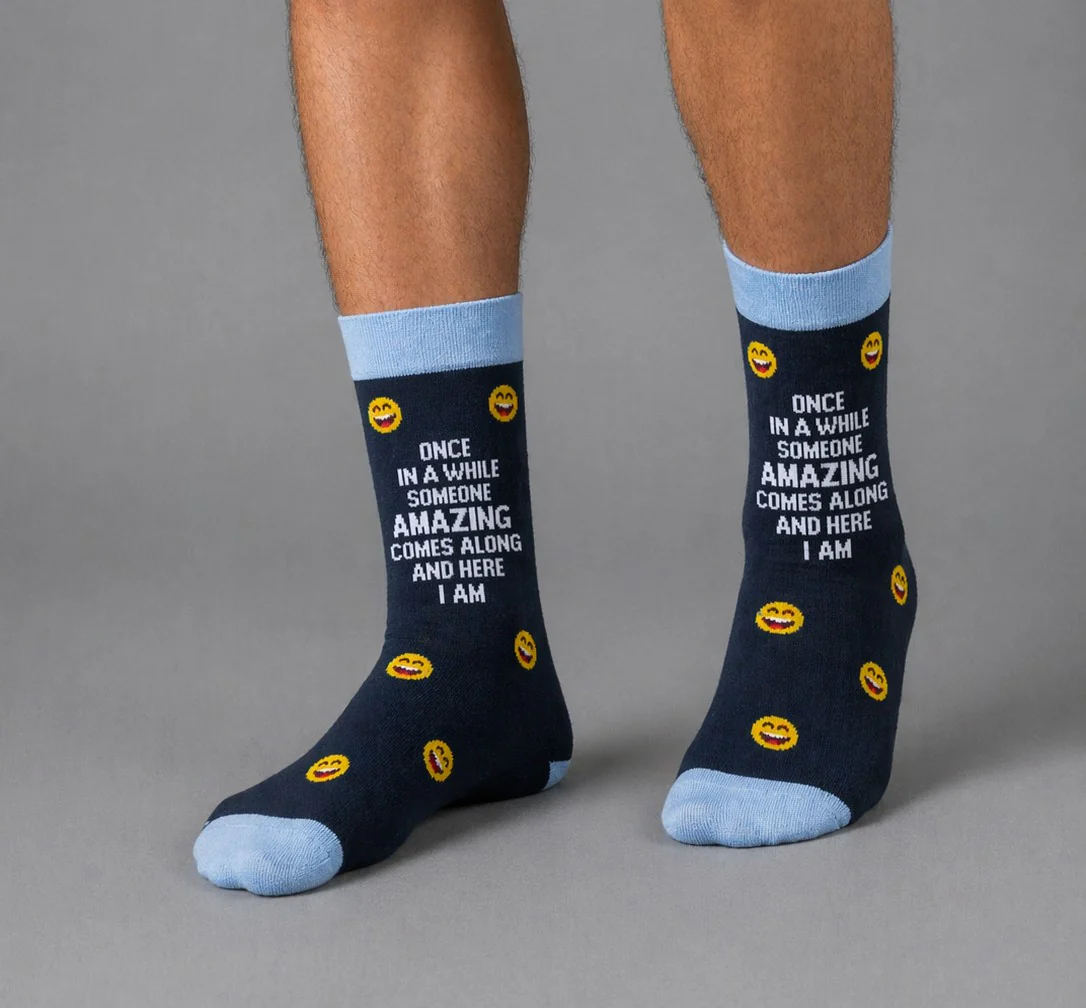Mens Luxury Bamboo Chuckle Socks - Image 26