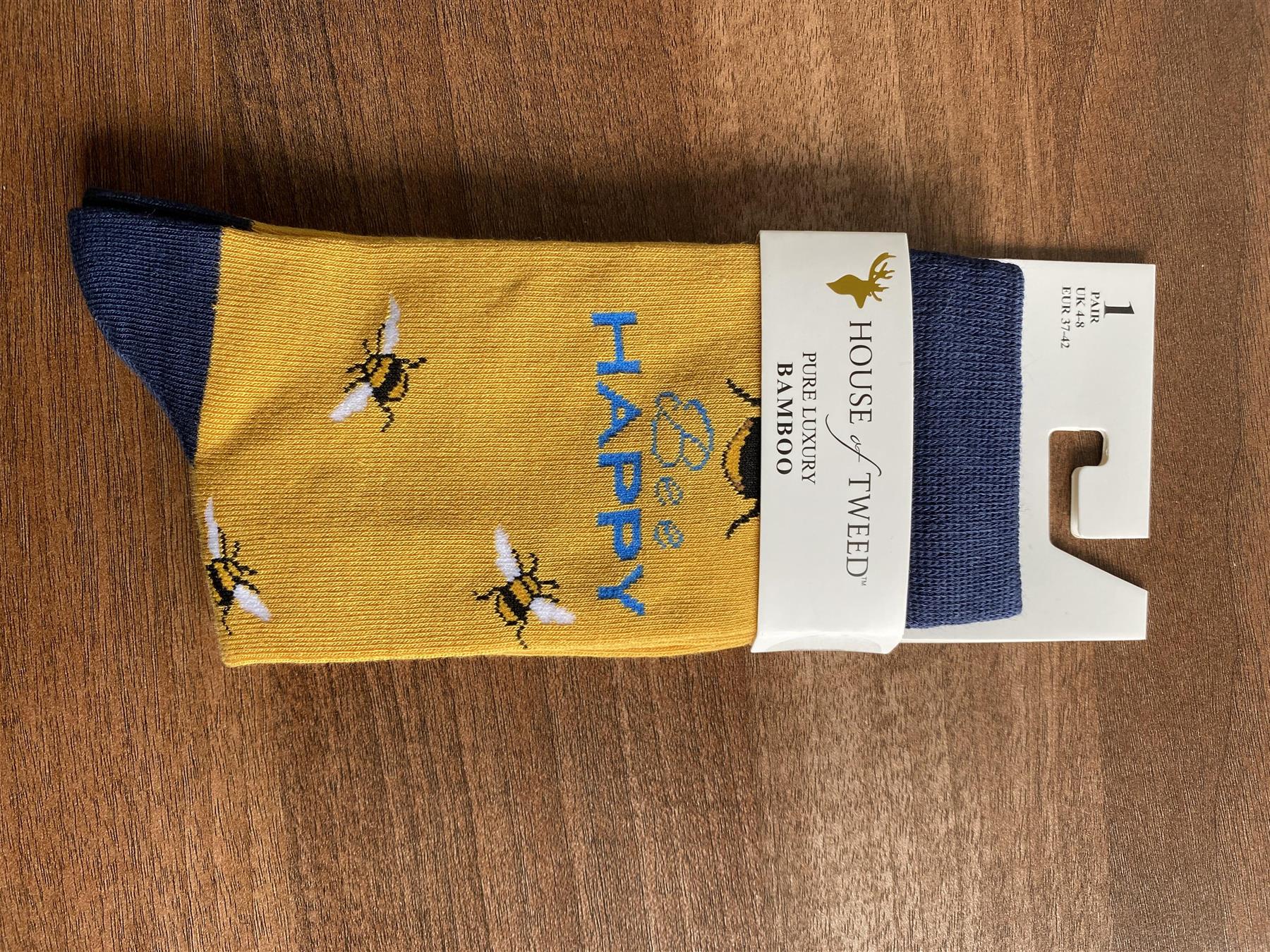 House of Tweed Pure Luxury Women's Bamboo Socks - Animal Pattern Collection - Image 10