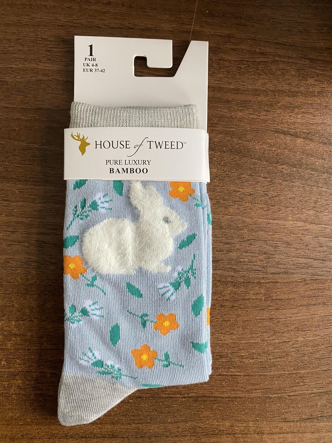 House of Tweed Pure Luxury Women's Bamboo Socks - Animal Pattern Collection - Image 17