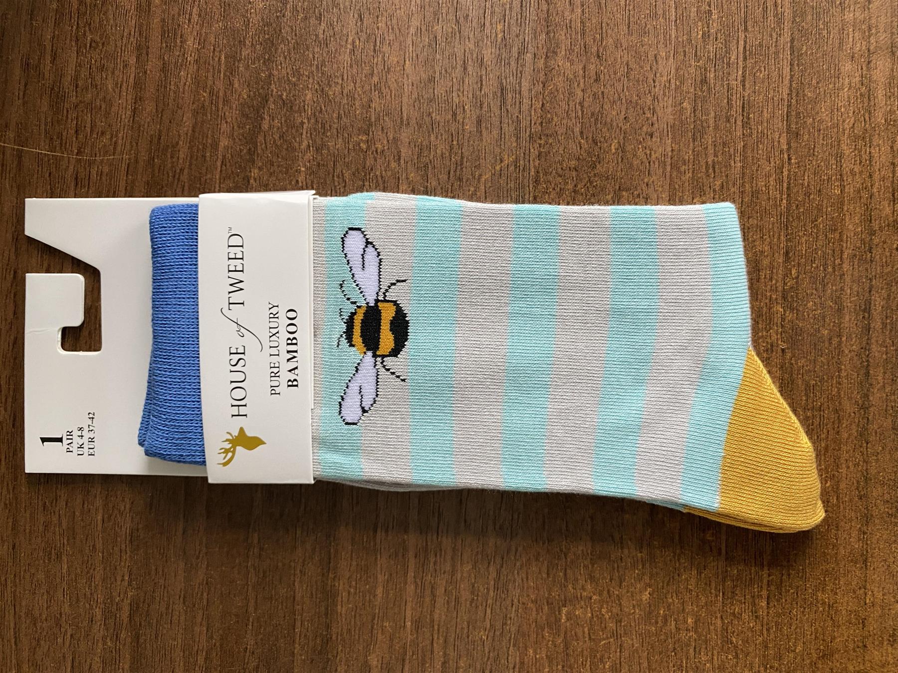 House of Tweed Pure Luxury Women's Bamboo Socks - Animal Pattern Collection - Image 8