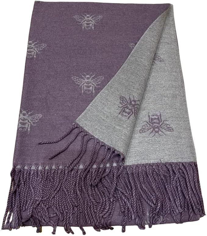 House of Tweed Cashmere Blend Reversible Scarf - Bee - Image 22
