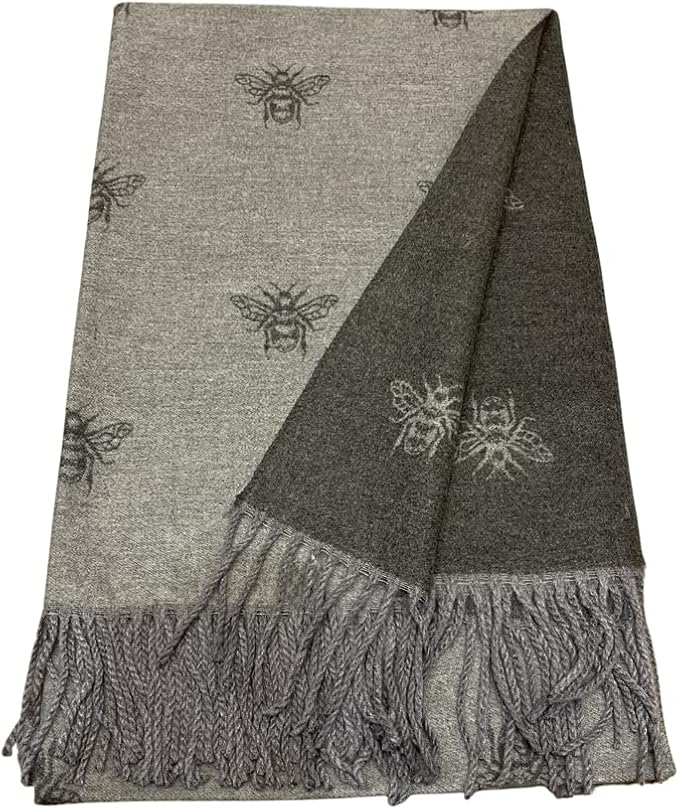 House of Tweed Cashmere Blend Reversible Scarf - Bee - Image 23