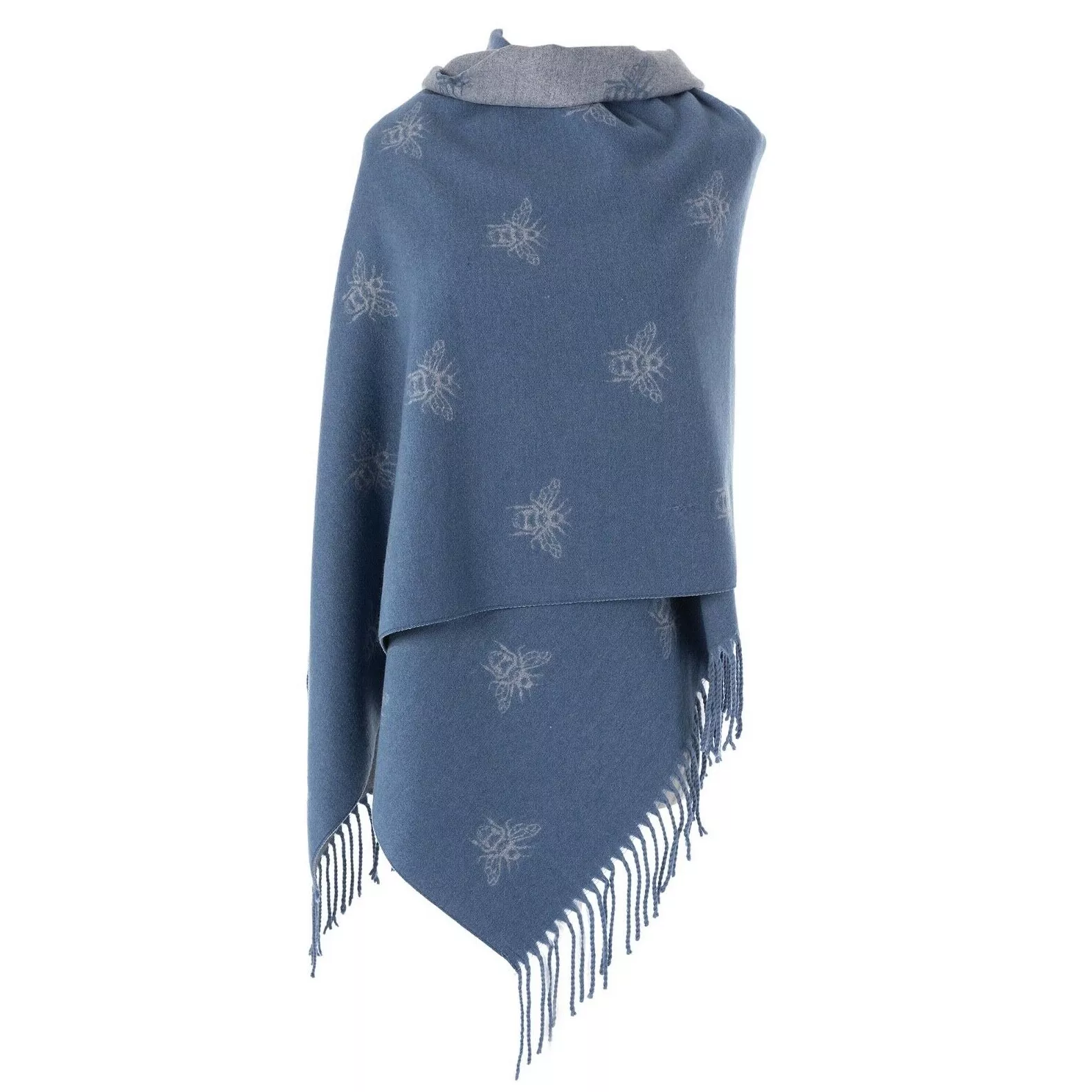 House of Tweed Cashmere Blend Reversible Scarf - Bee - Image 25