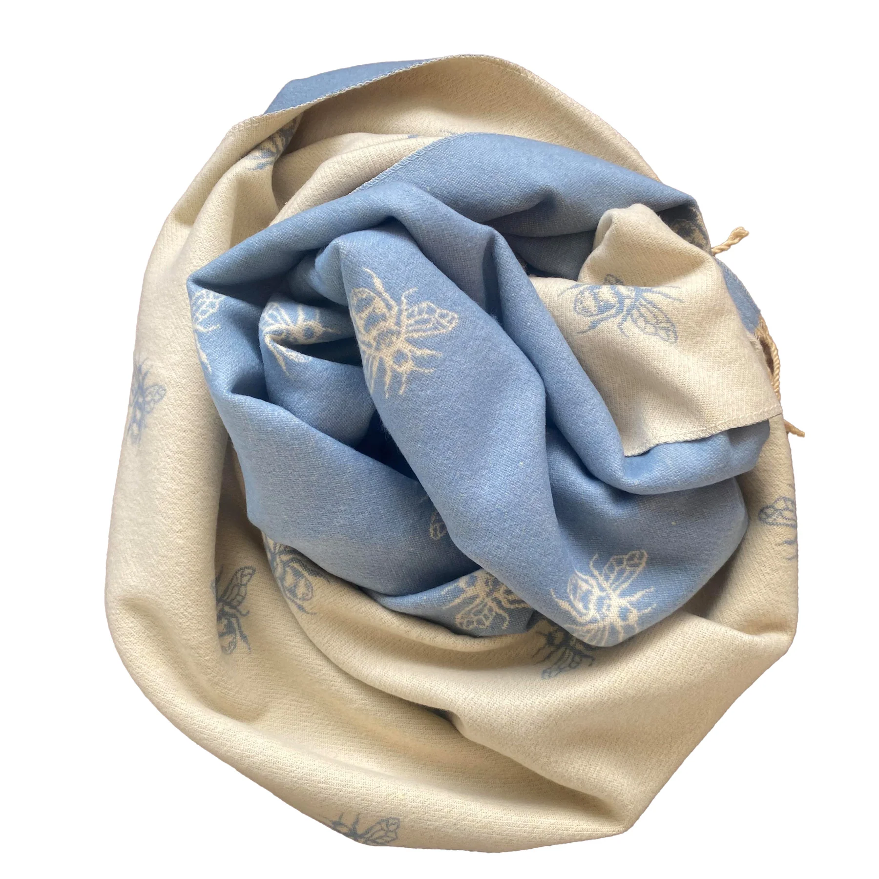 House of Tweed Cashmere Blend Reversible Scarf - Bee - Image 8