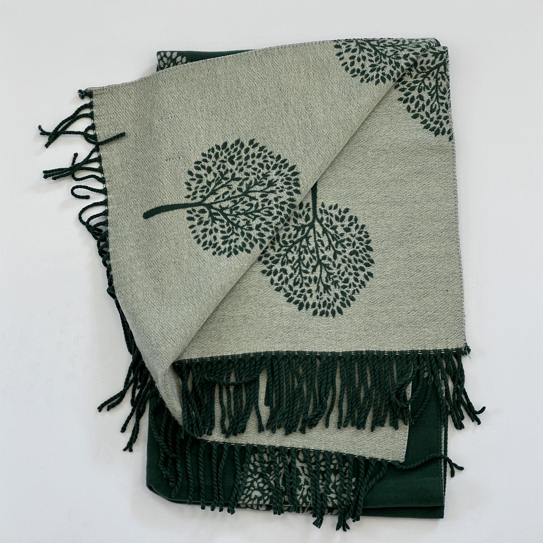 House of Tweed Tree of Life Scarf - Image 10