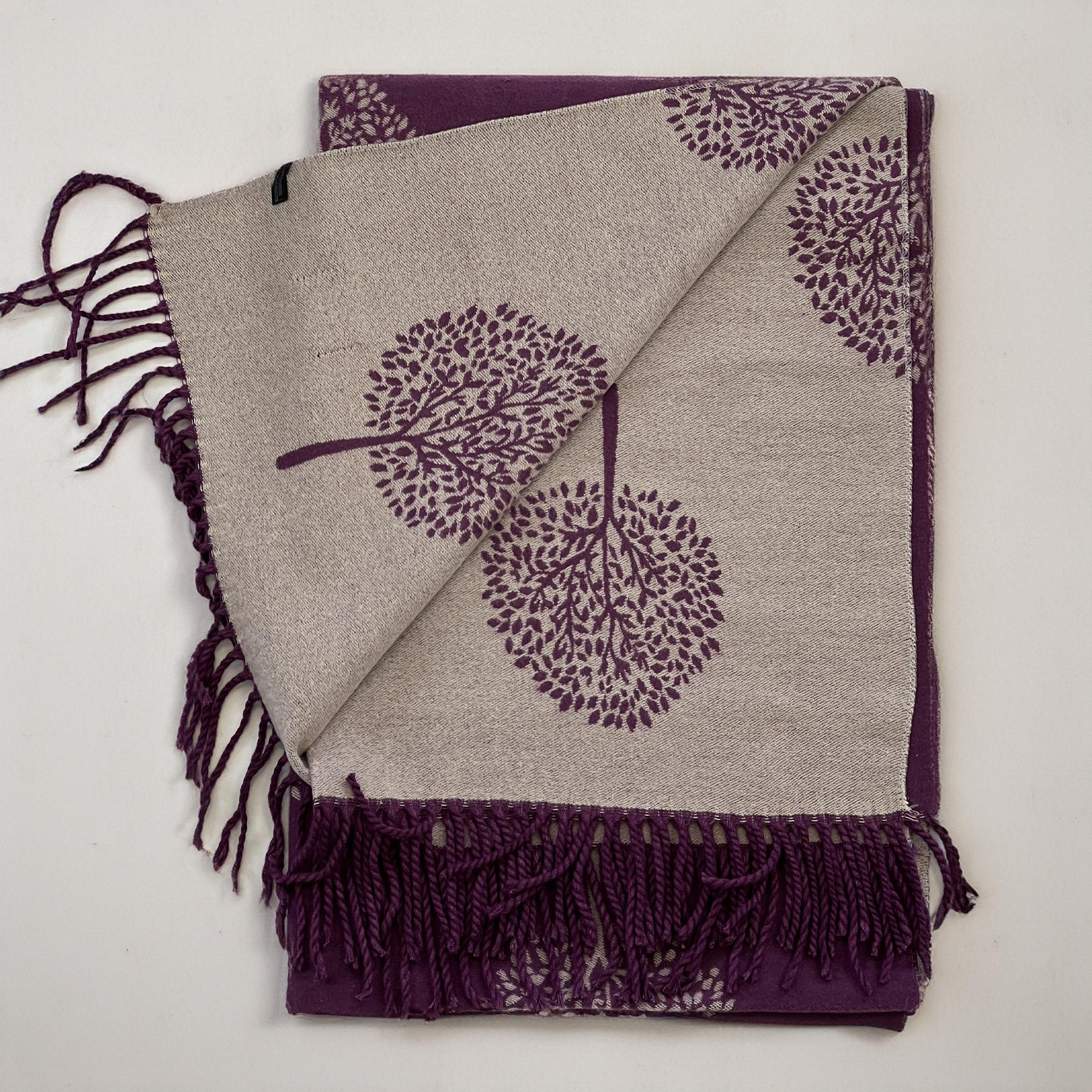 House of Tweed Tree of Life Scarf - Image 12