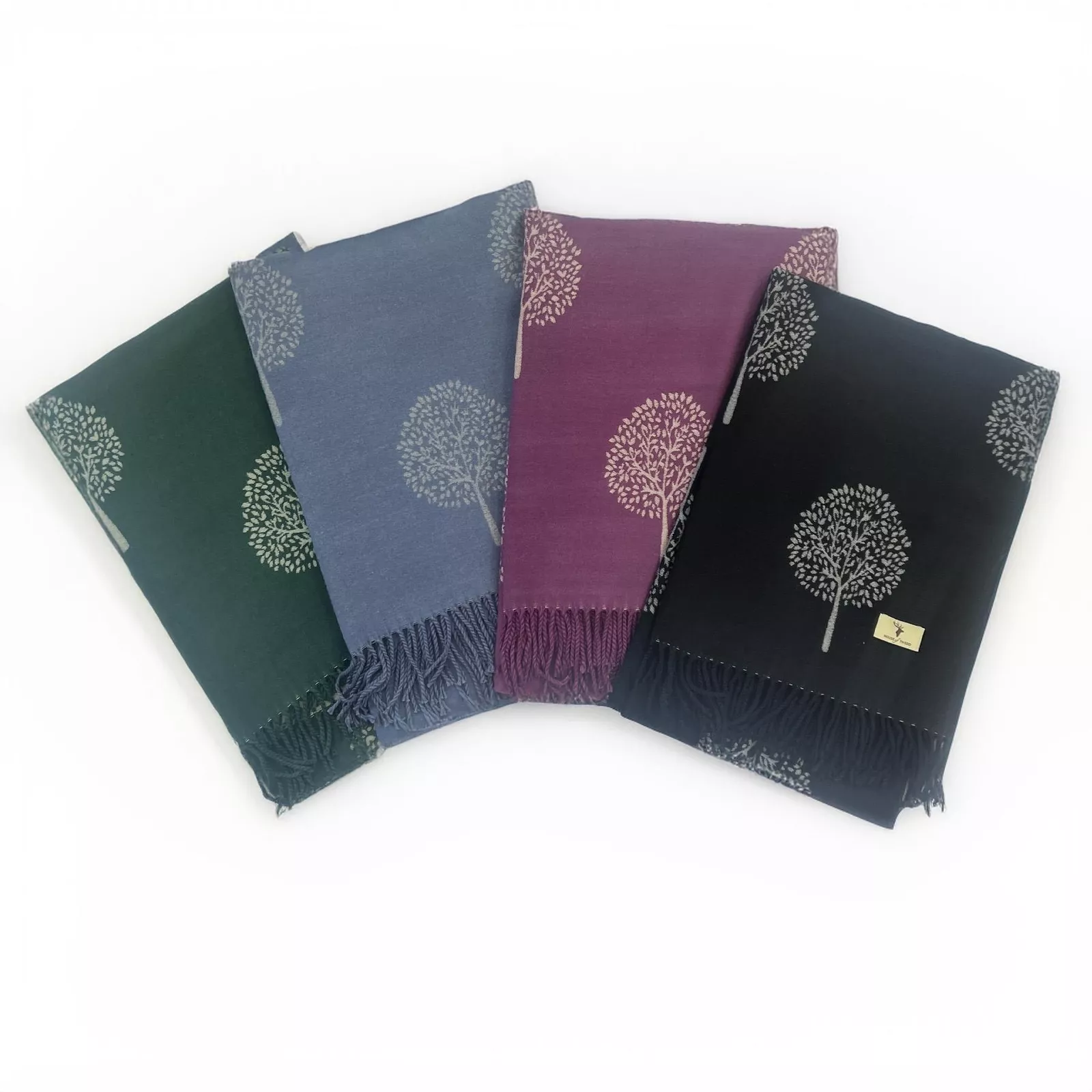 House of Tweed Tree of Life Scarf - Image 13
