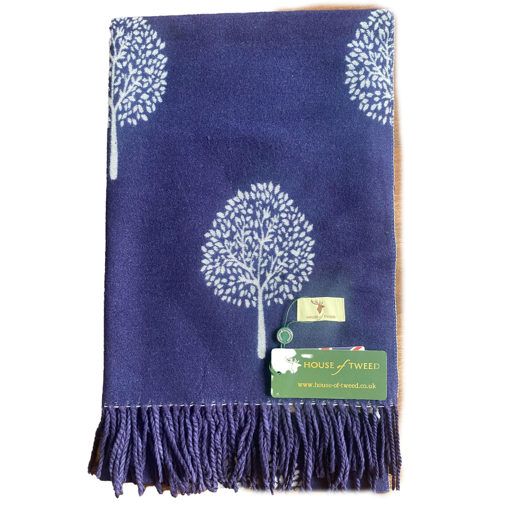 House of Tweed Tree of Life Scarf - Image 15