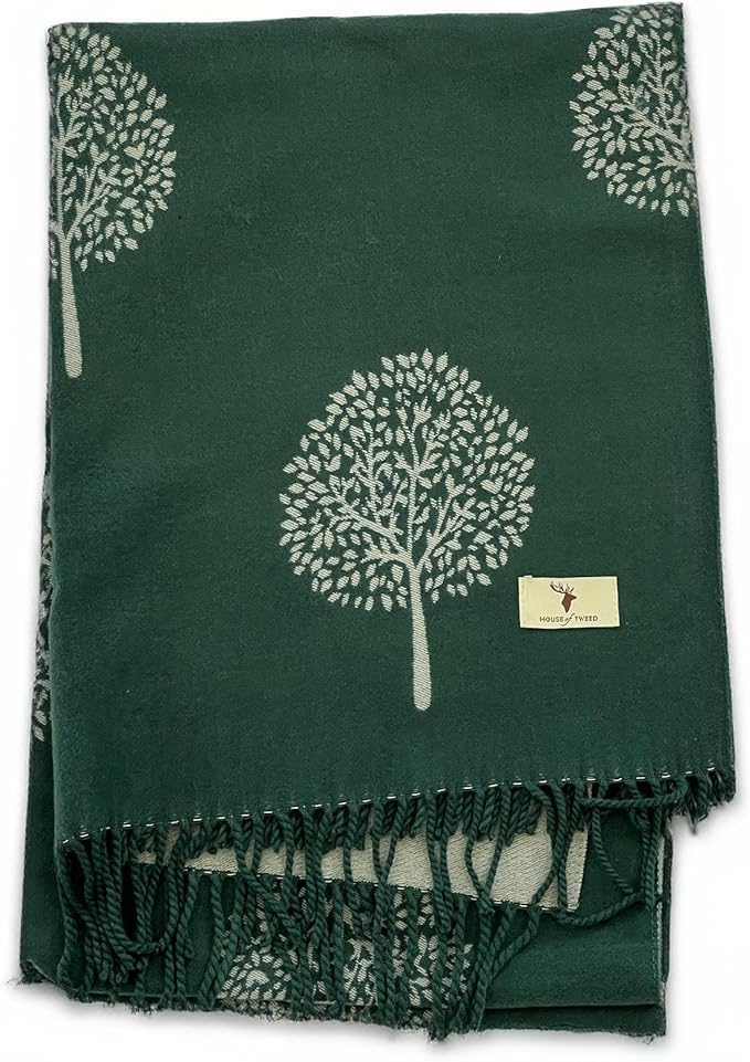 House of Tweed Tree of Life Scarf - Image 37