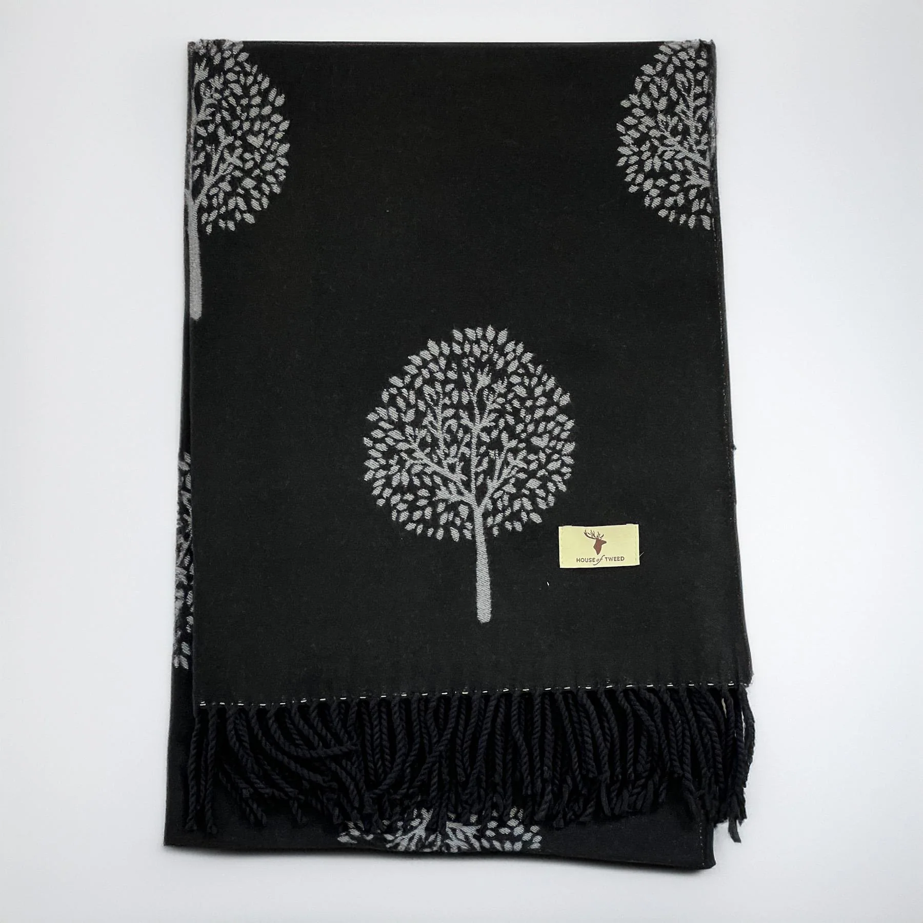 House of Tweed Tree of Life Scarf - Image 8