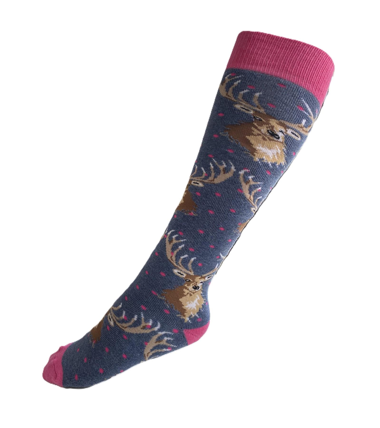 House of Tweed Womens Welly Socks UK 3-7 - Image 3