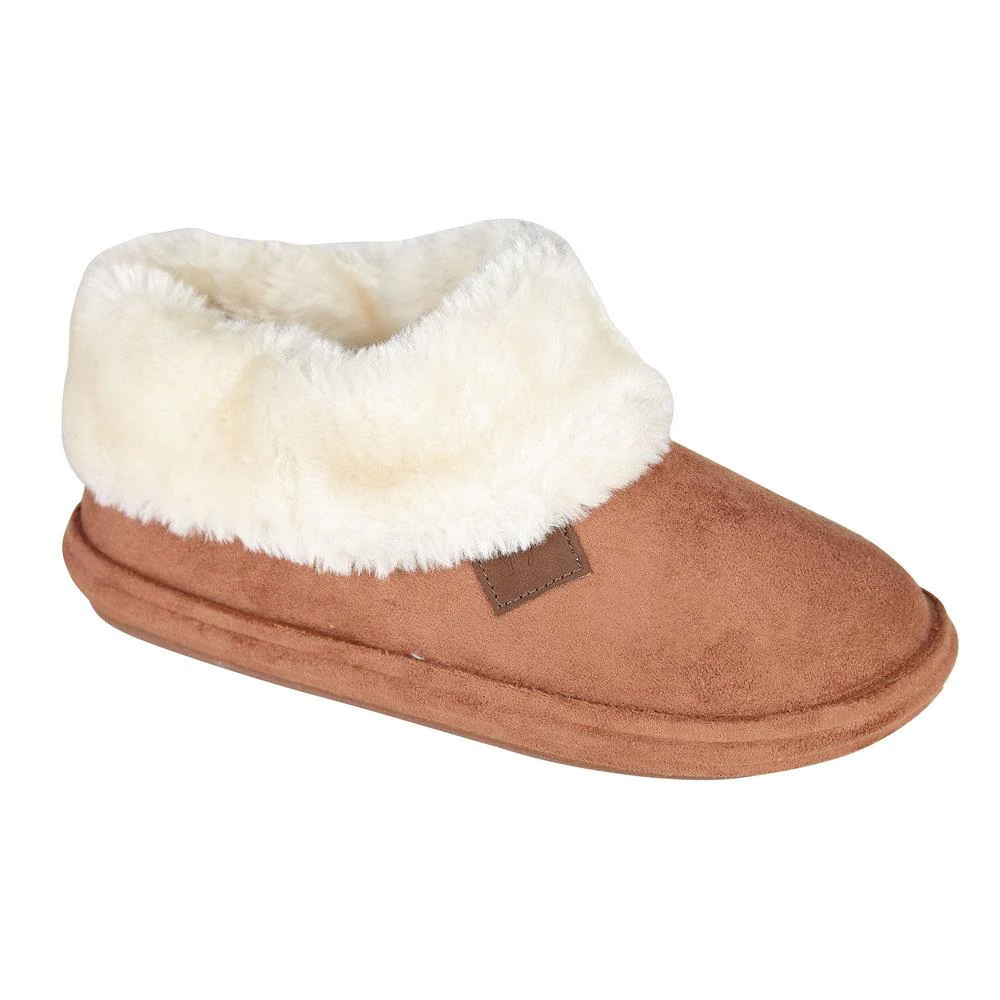 Jo & Joe Women's Winter Warm Fur Luxury Slip-On Mule Booties - Image 10