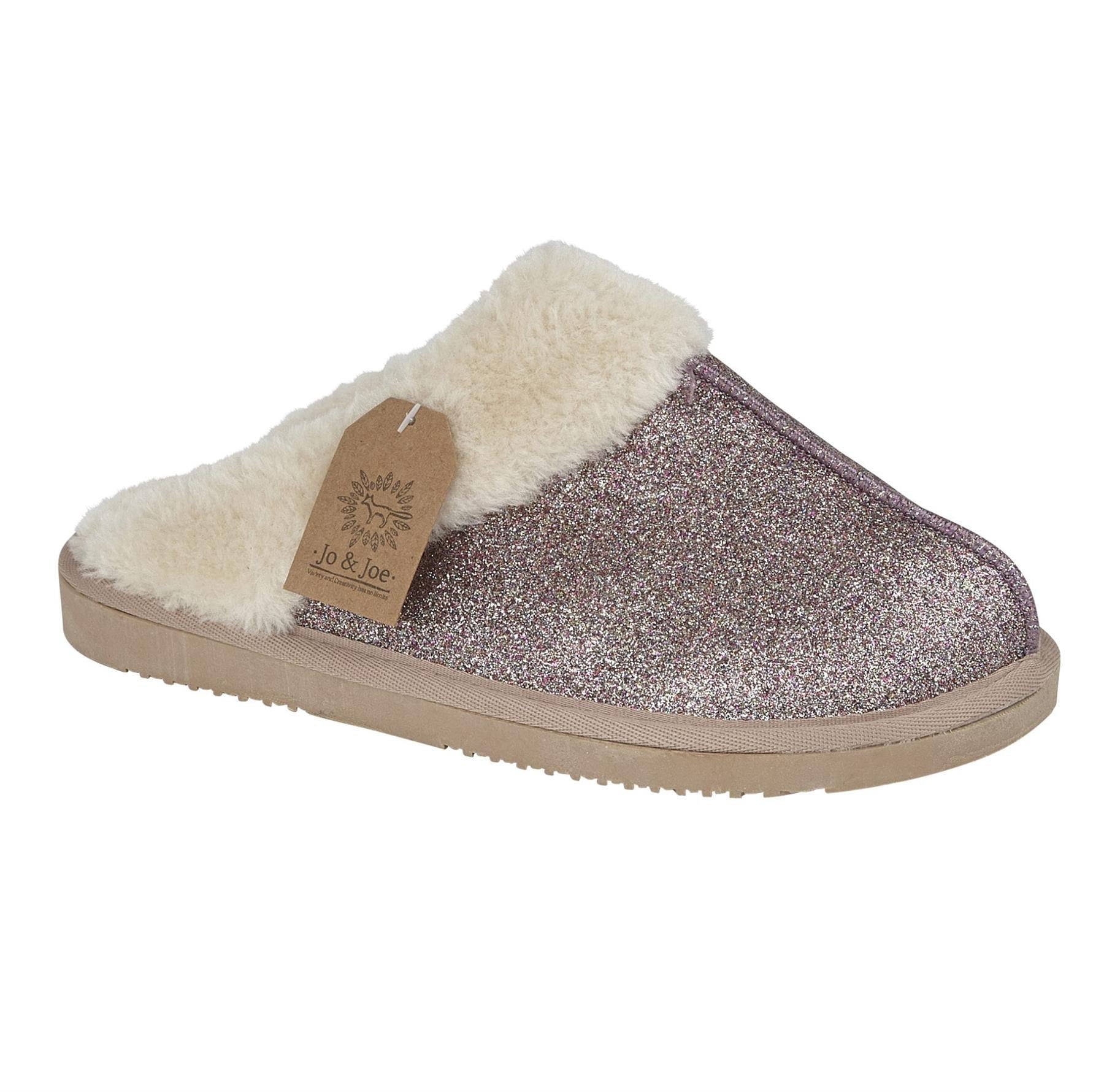 Jo & Joe Women's Winter Warm Fur Luxury Slip-On Mule Booties - Image 7
