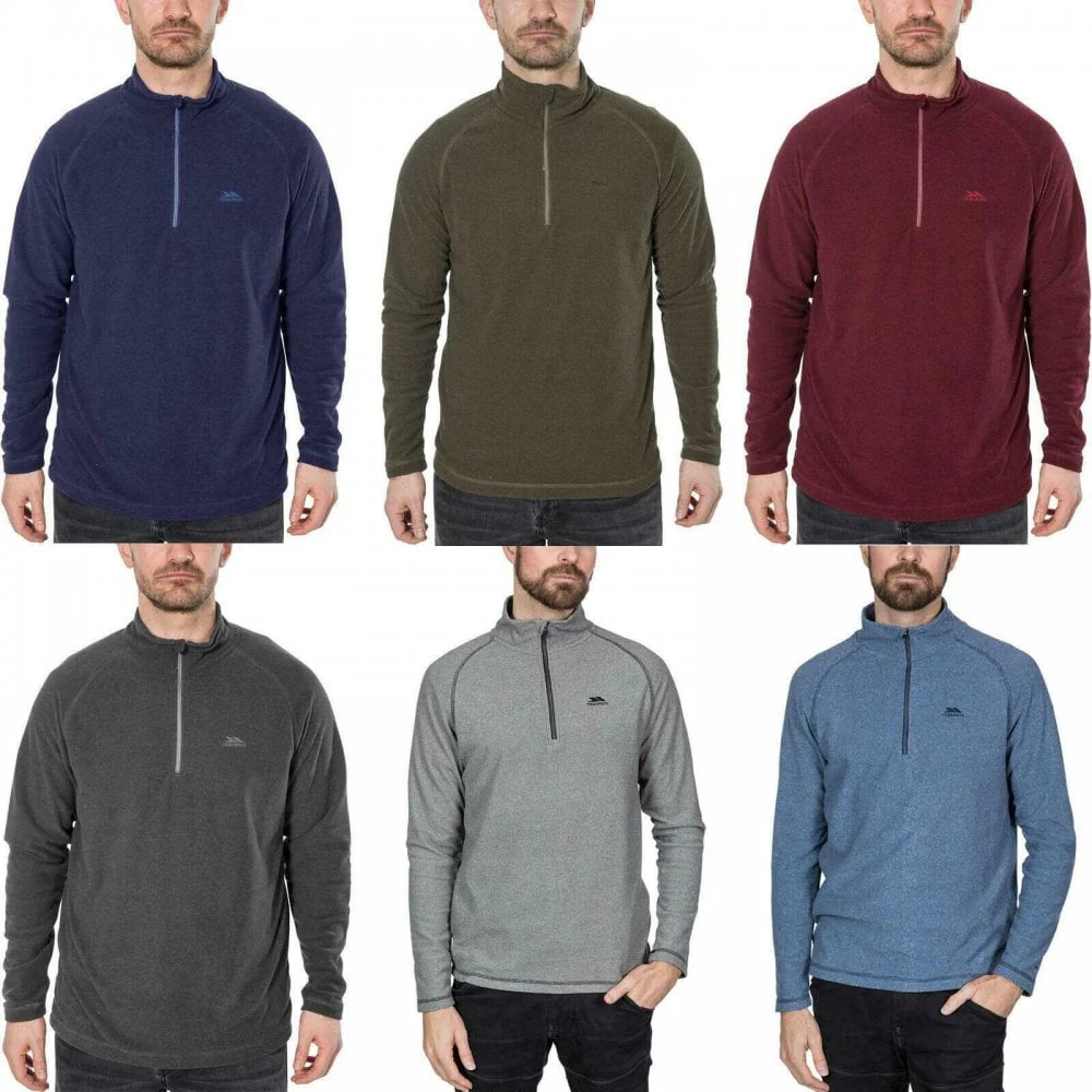 Trespass Keynote Mens Half Zip Fleece - Image 5