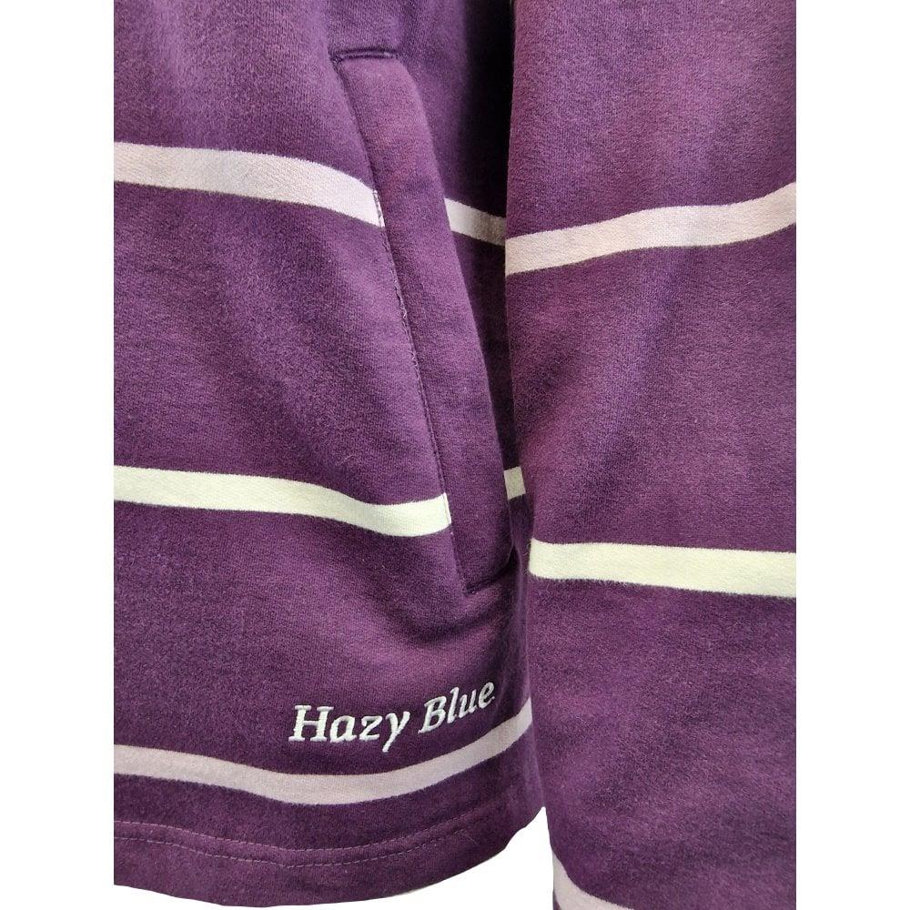 Hazy Blue Womens Half Zip Pullover Sweatshirts - Lizzy - Image 10