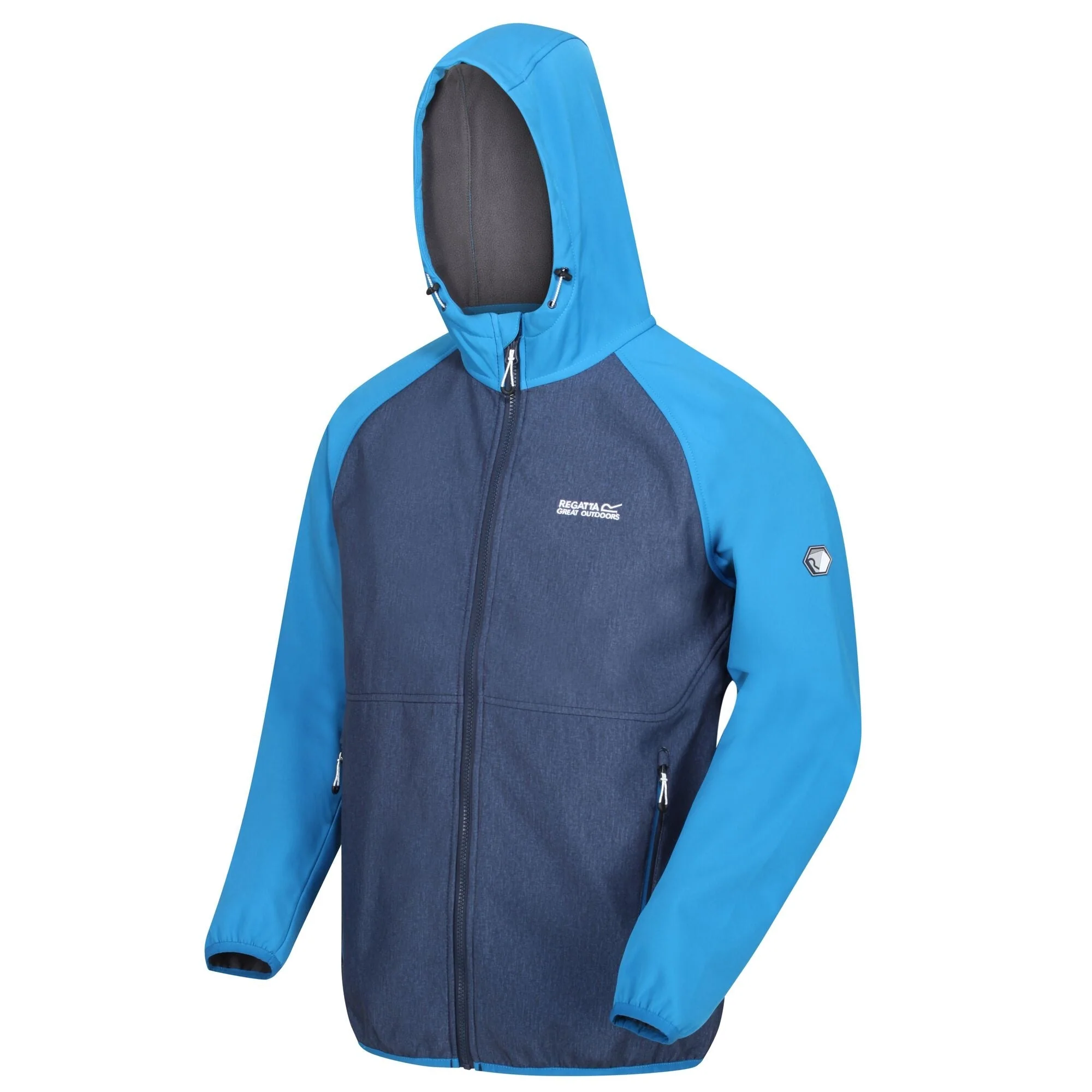 Men's Arec II Hooded Softshell Walking Jacket - Image 4