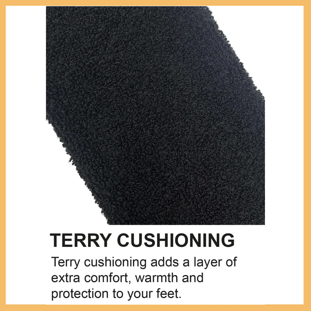 Men's Black Work Socks | JCB Workwear Range | 3 Pairs | U.K. Size 6-11 - Image 6