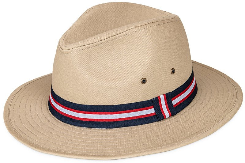 Mens Cotton Fedora Hat - Image 2