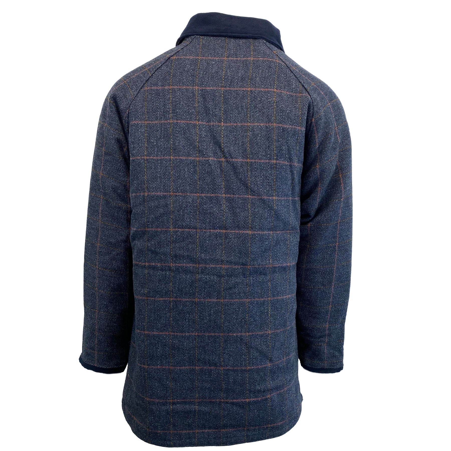 Hazy Blue Mens Derby Tweed Waterproof Jacket - Image 12