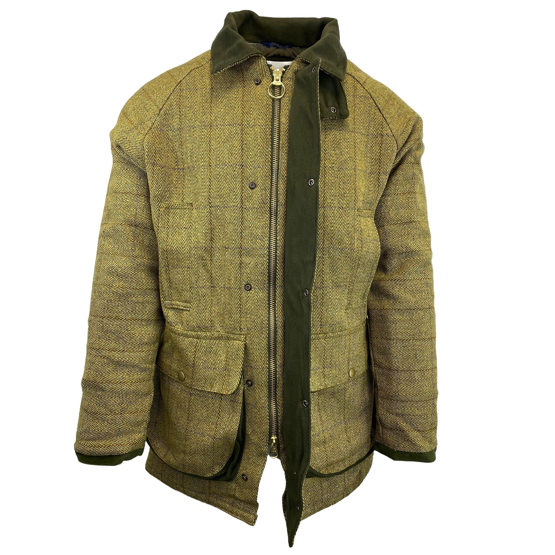 Hazy Blue Mens Derby Tweed Waterproof Jacket - Image 3