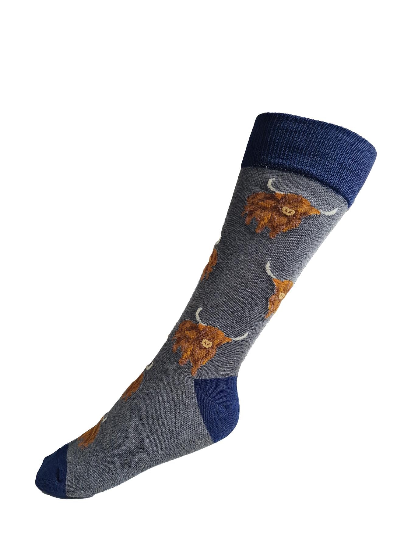 Mens House Of Tweed Luxury Mens Premium Bamboo Socks Scotland Clans - Image 11