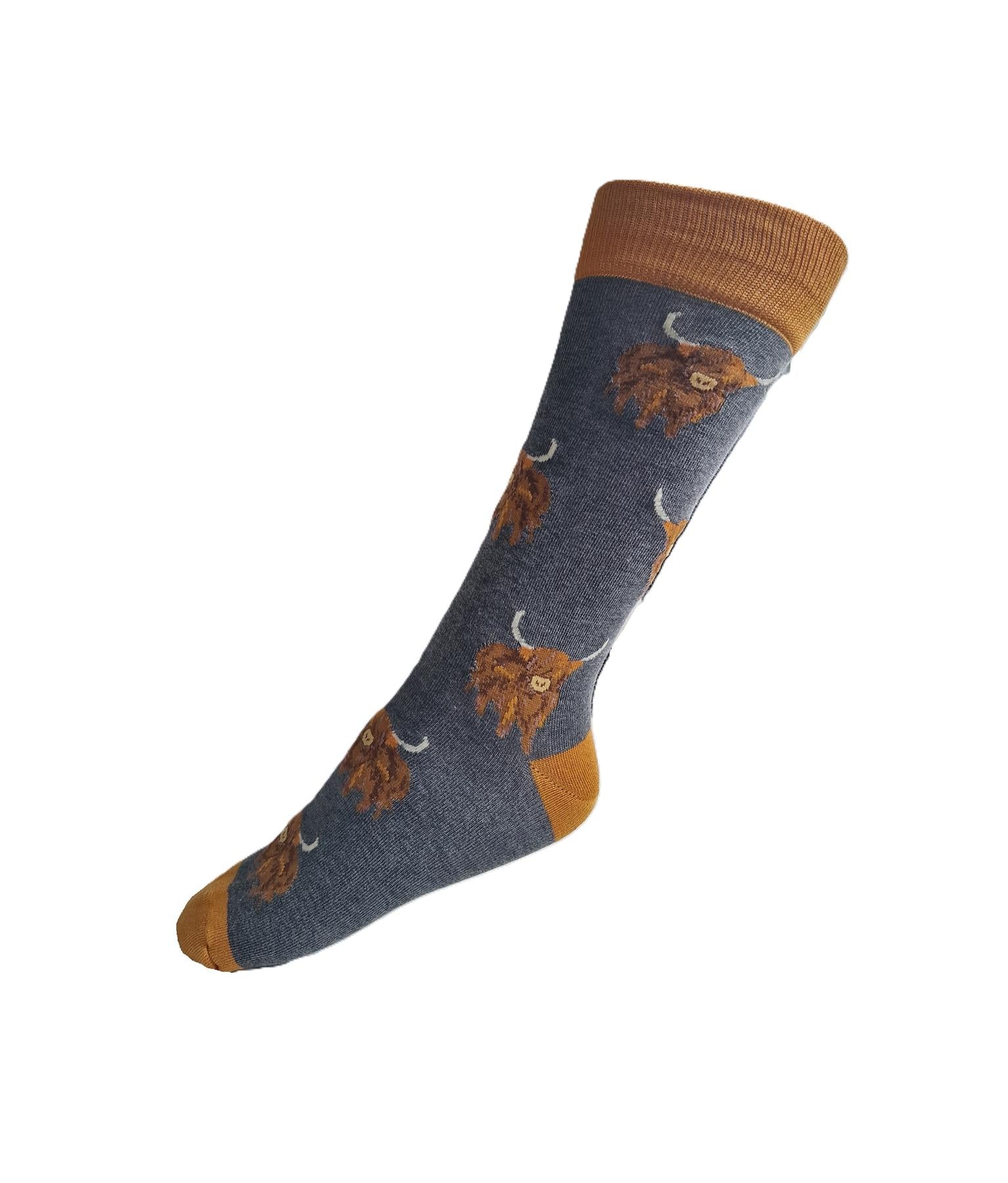 Mens House Of Tweed Luxury Mens Premium Bamboo Socks Scotland Clans - Image 13