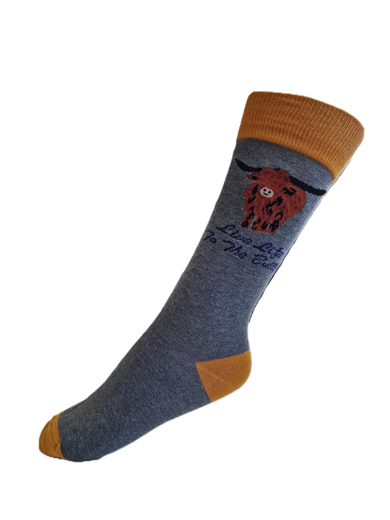 Mens House Of Tweed Luxury Mens Premium Bamboo Socks Scotland Clans - Image 23