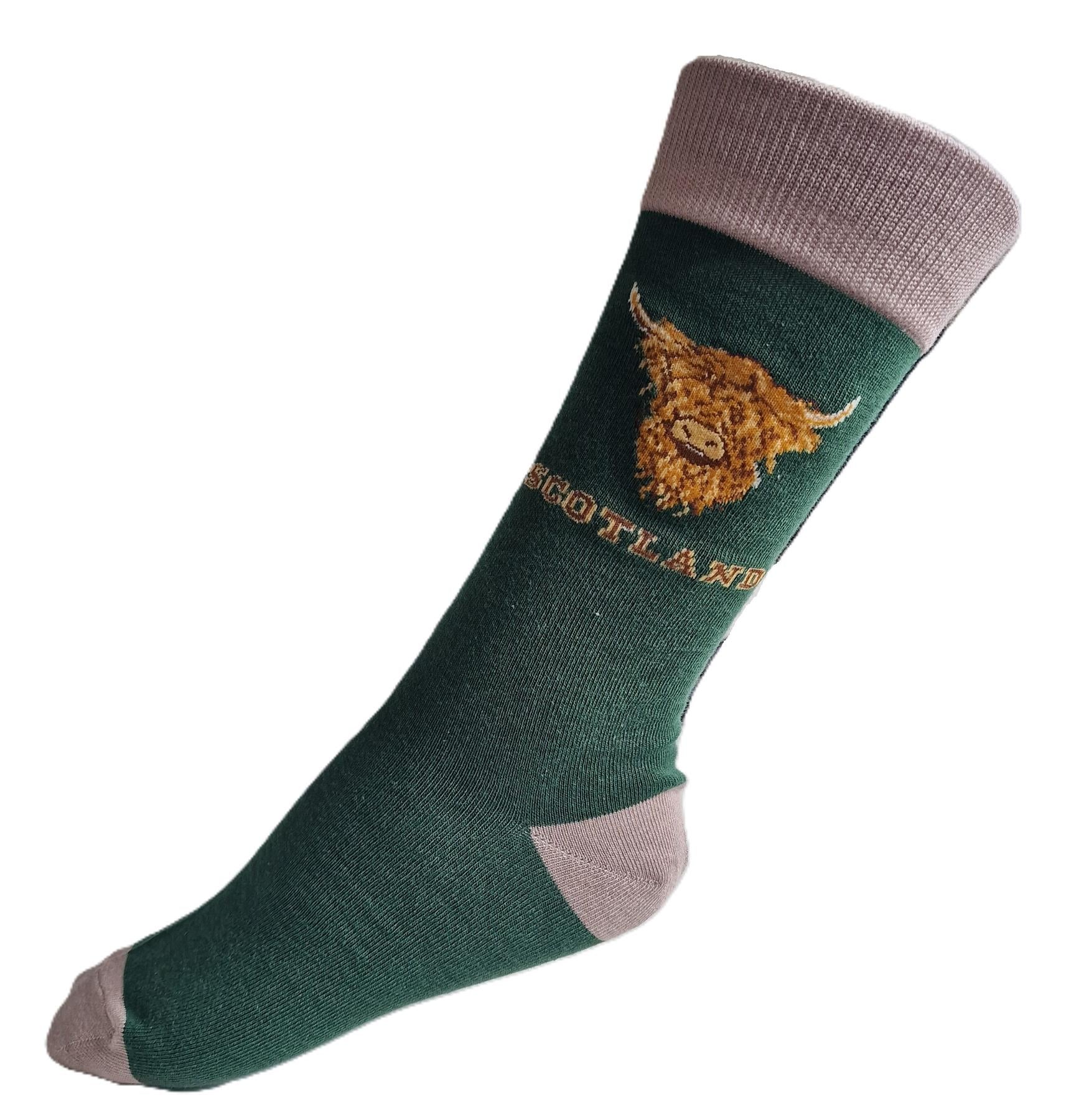 Mens House Of Tweed Luxury Mens Premium Bamboo Socks Scotland Clans - Image 27