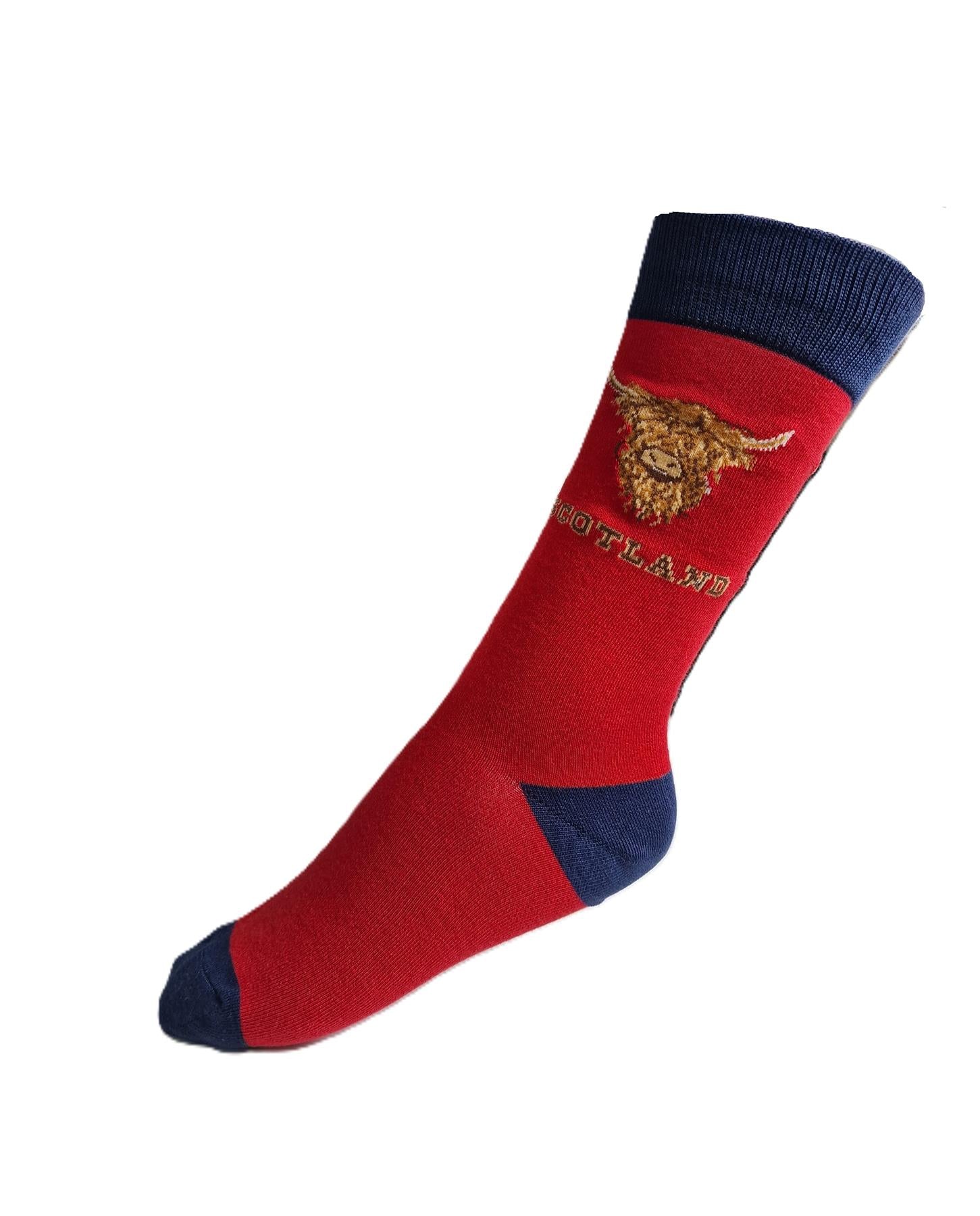 Mens House Of Tweed Luxury Mens Premium Bamboo Socks Scotland Clans - Image 3