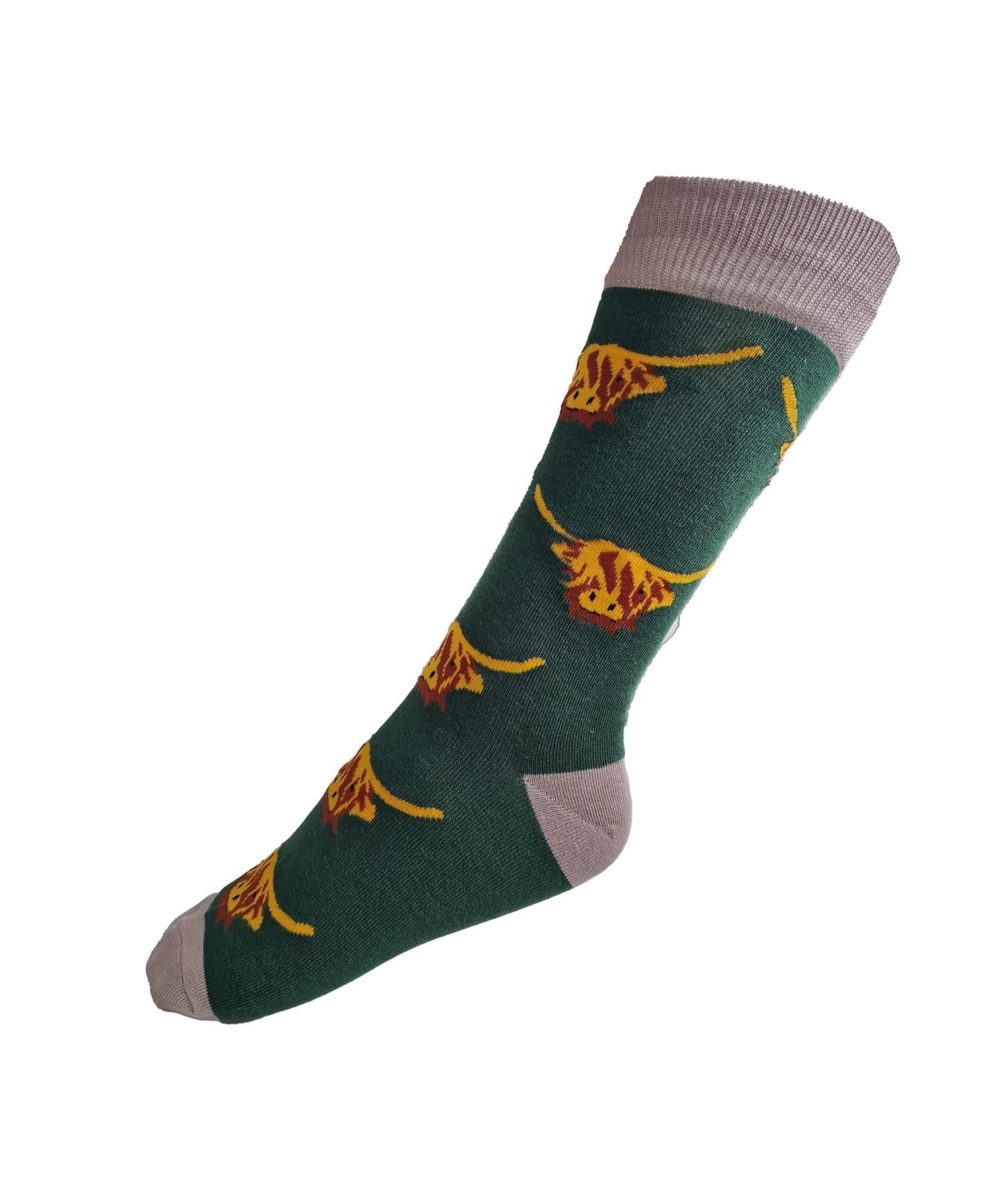 Mens House Of Tweed Luxury Mens Premium Bamboo Socks Scotland Clans - Image 6