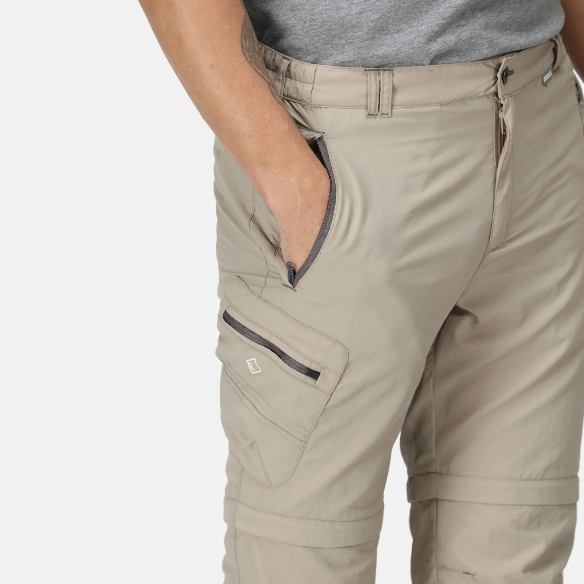 Men's Leesville II Zip Off Walking Trousers - Image 12