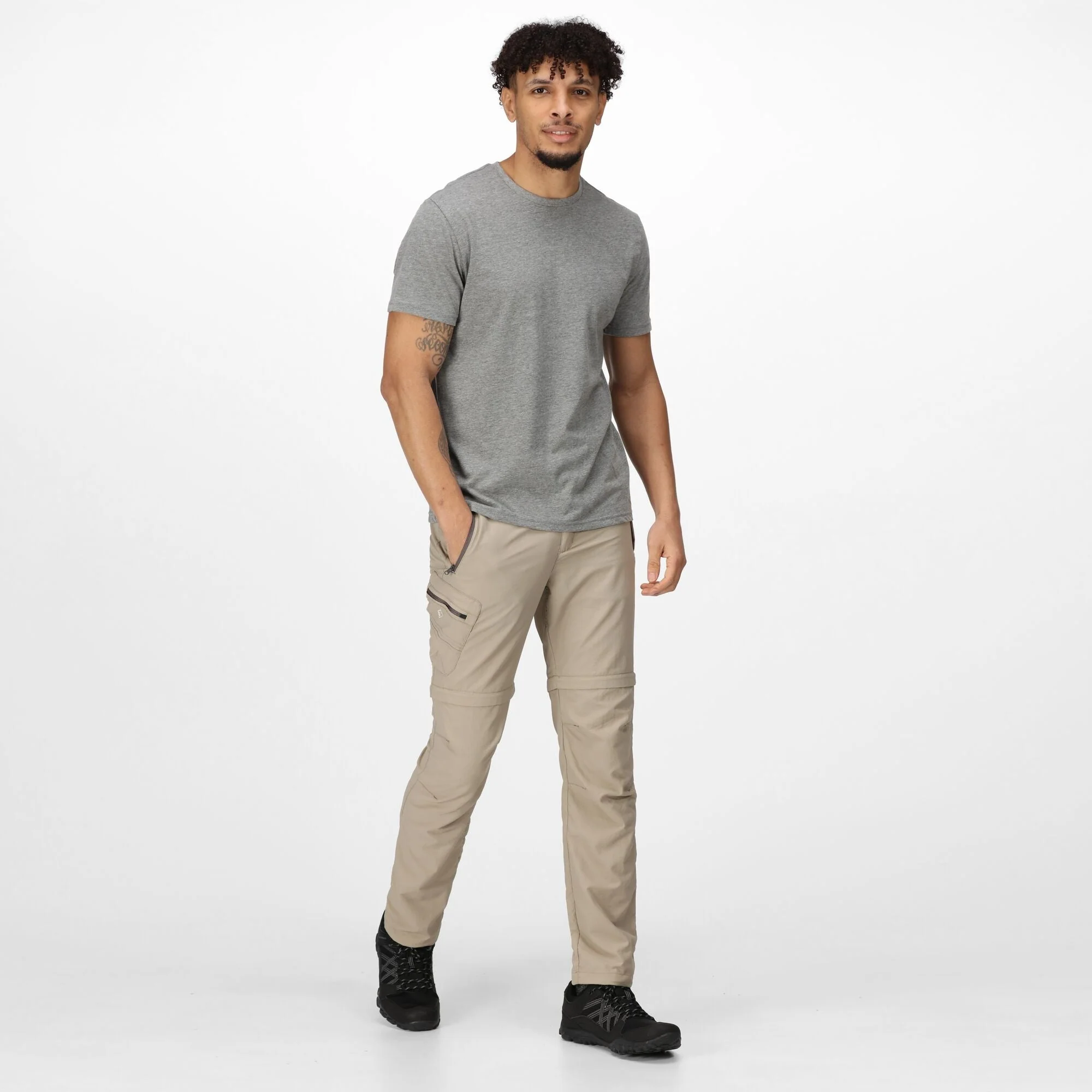 Men's Leesville II Zip Off Walking Trousers - Image 6