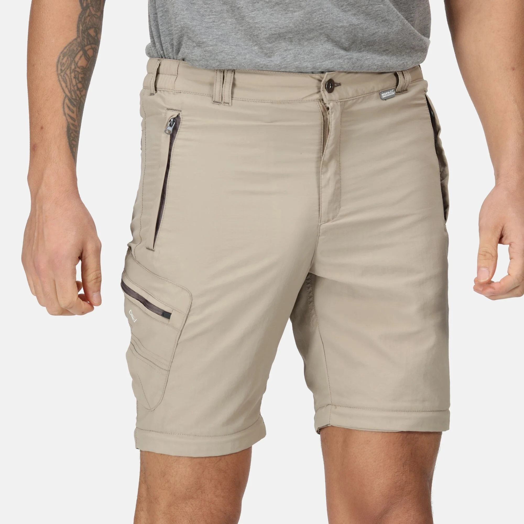 Men's Leesville II Zip Off Walking Trousers - Image 9