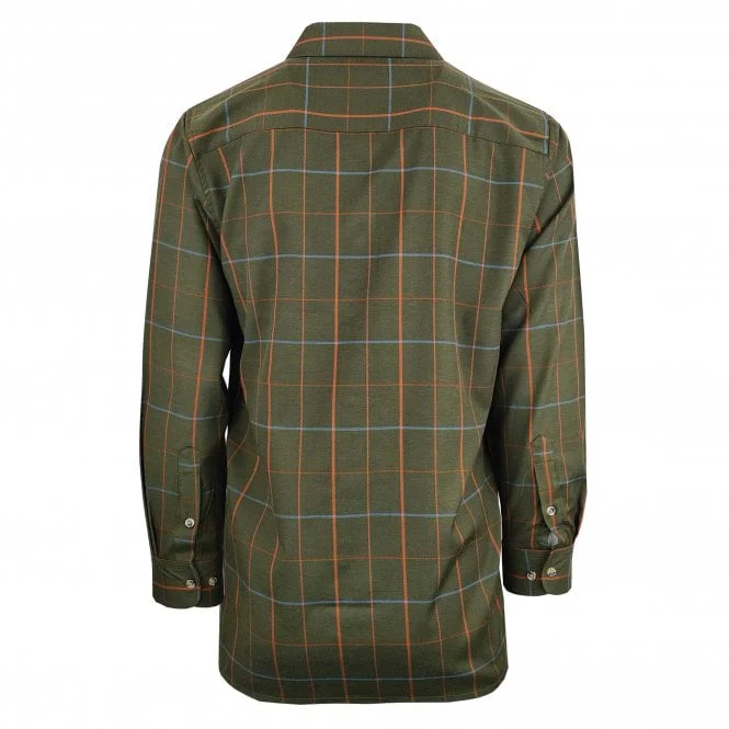 Country Classics Mens Long Sleeve Check Shirt - Chatsworth Green - Image 2