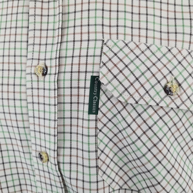 Country Classics Mens Long Sleeve Shirt - Epsom - Image 6