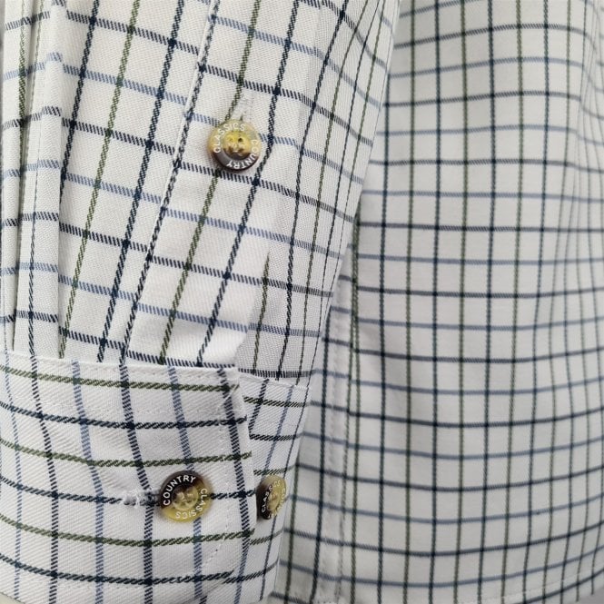 Country Classics Mens Long Sleeve Check Shirt - Tattersall - Image 9