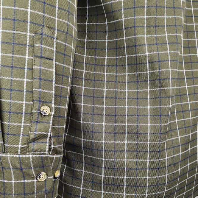 Country Classics Mens Long Sleeved Check Shirt - Woburn Green - Image 4