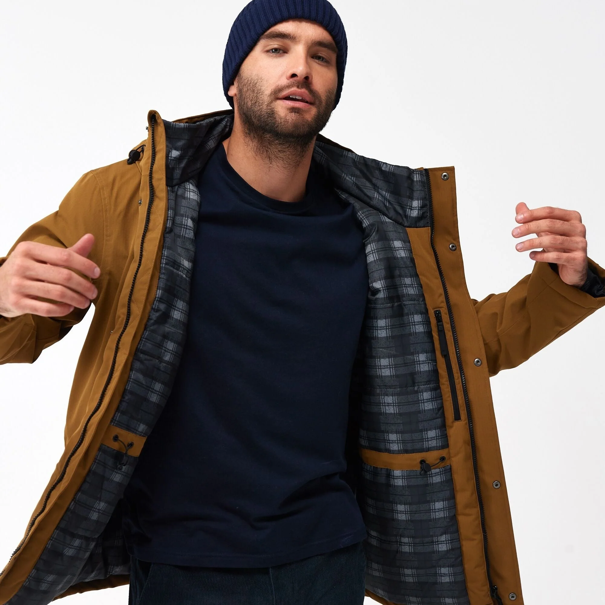 Men's Ronin Waterproof Jacket | Umber - Image 2