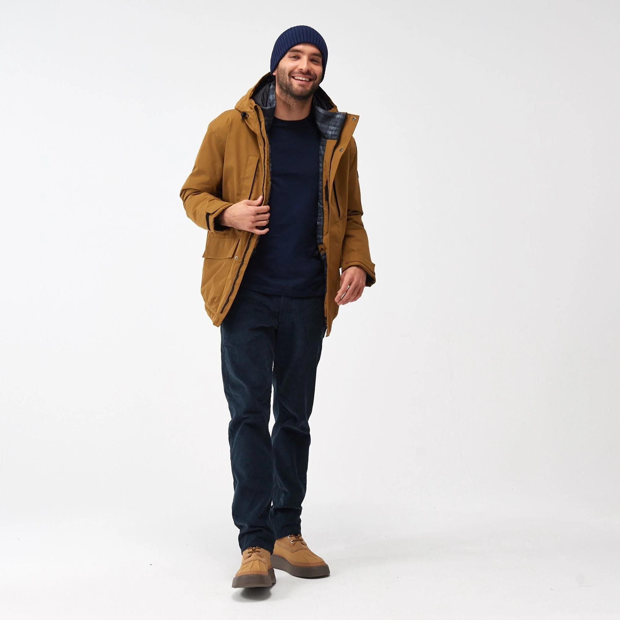 Men's Ronin Waterproof Jacket | Umber - Image 3