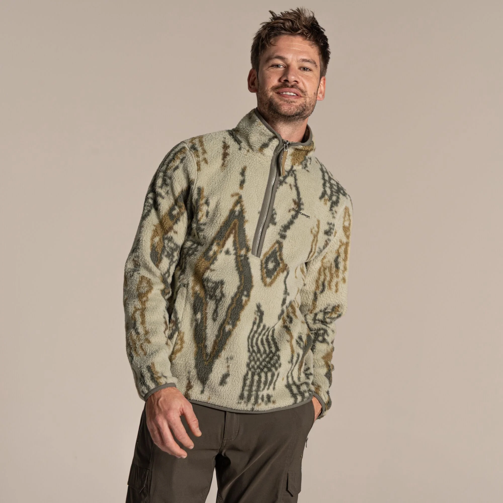 Craghoppers Men's Tatton II Half Zip Fleece