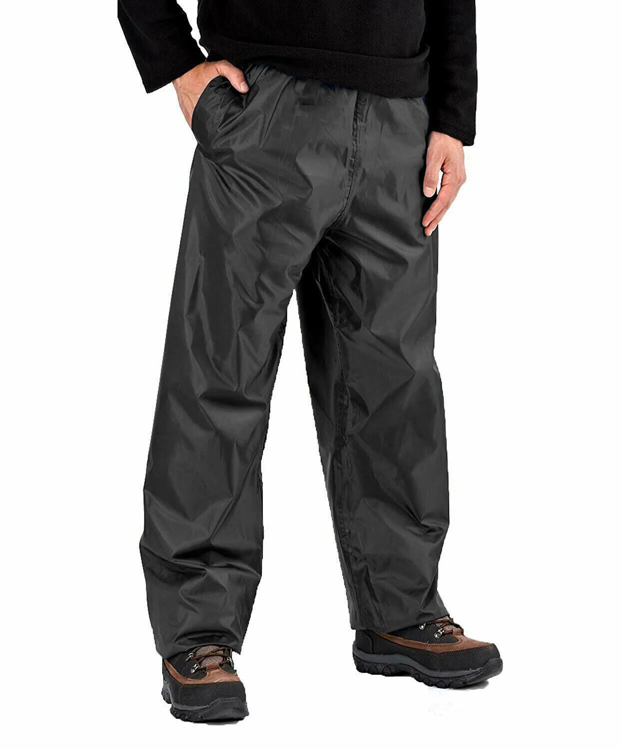 Hazy Blue Unisex Mens Womens Storm Proof Waterproof Overtrousers - Image 3